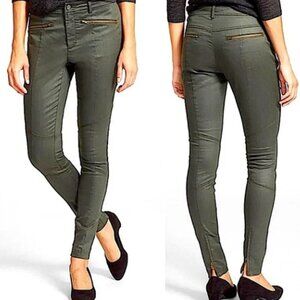 The Fisher Project Waxed Moto Skinny Jean Size 12